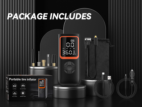 An application scenario or product detail of amazon portable tire inflator - Image 19