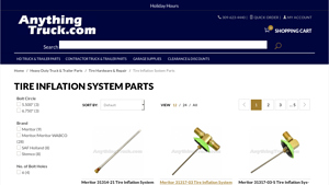 Meritor - Tire Inflation System Components