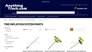 Meritor - Tire Inflation System Components
