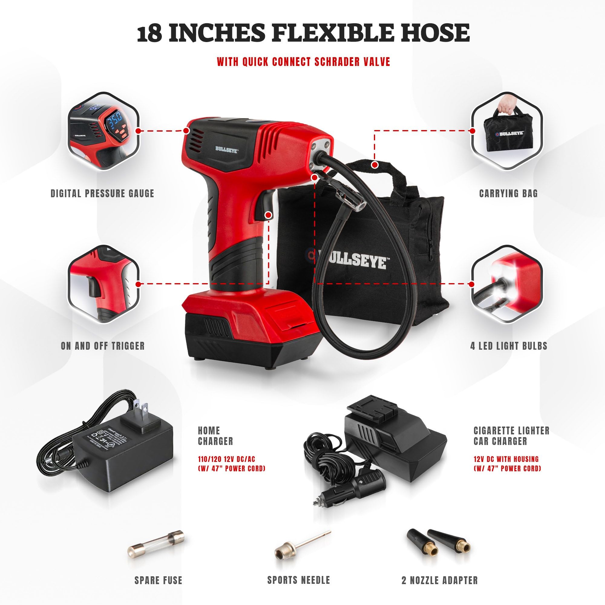 An application scenario or product detail of as seen on tv tire inflator - Image 14