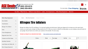 RTI - MAHLE NitroPRO 50 ft. Spring Rewind Hose Reel