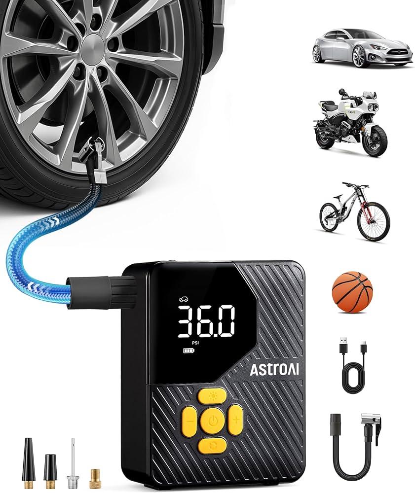 An application scenario or product detail of astroai l7 tire inflator - Image 13