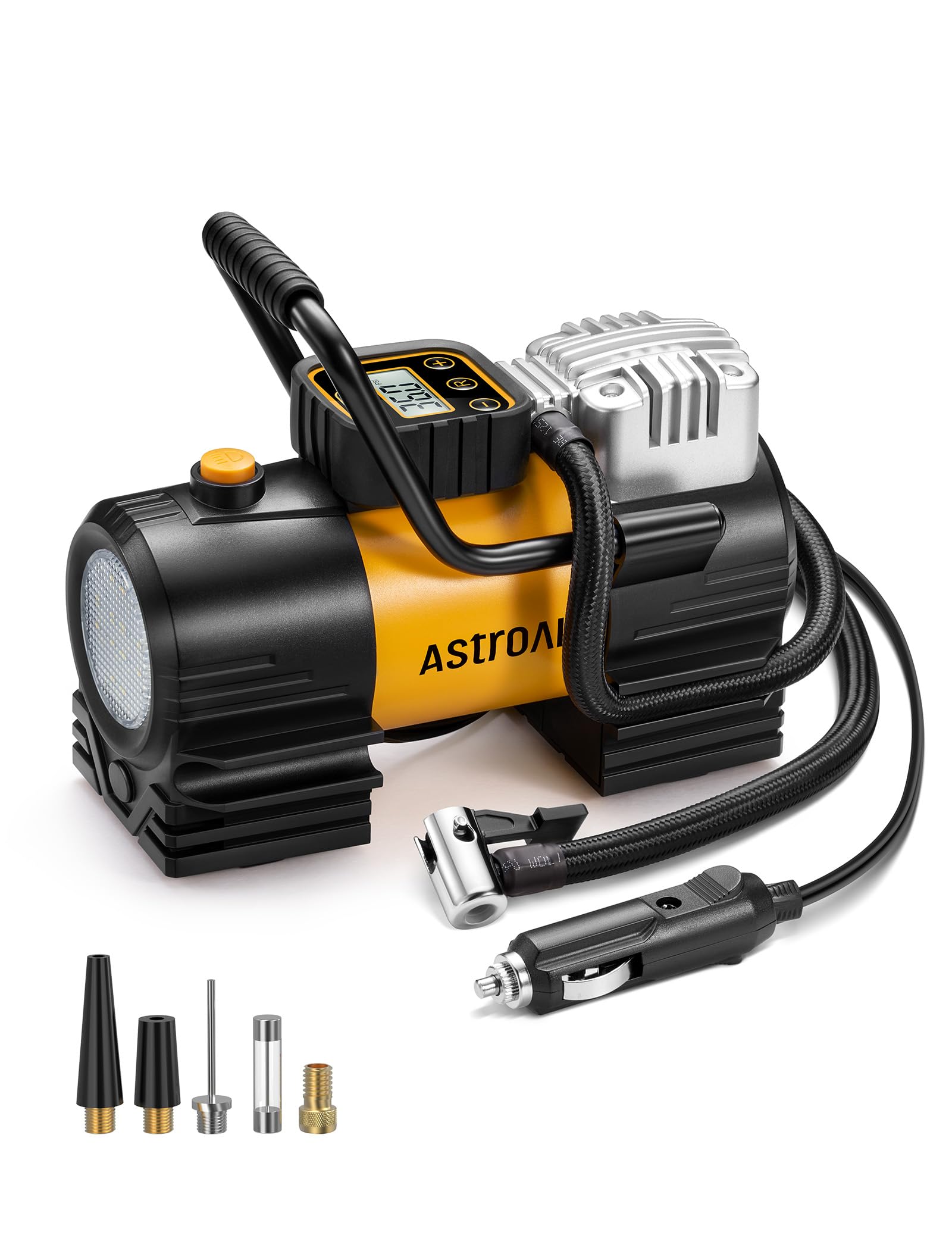 An application scenario or product detail of astroai tire inflator portable air compressor - Image 2