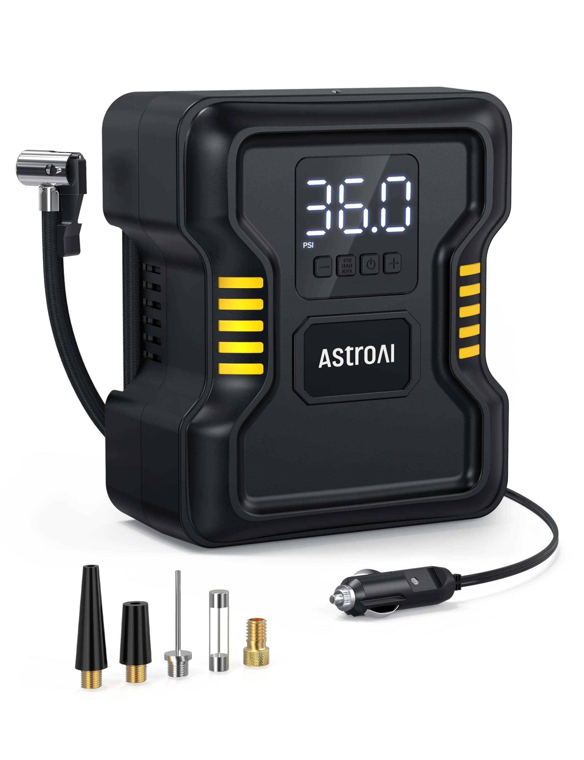 An application scenario or product detail of astroai tire inflator portable air compressor - Image 17