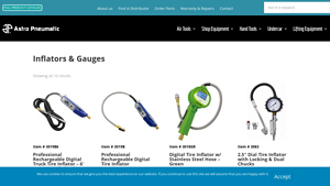 AstroTools - Professional Rechargeable Digital Tire Inflator