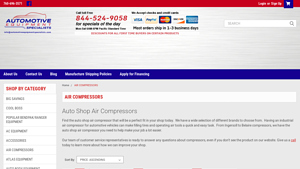 Ingersoll - Auto Shop Air Compressors