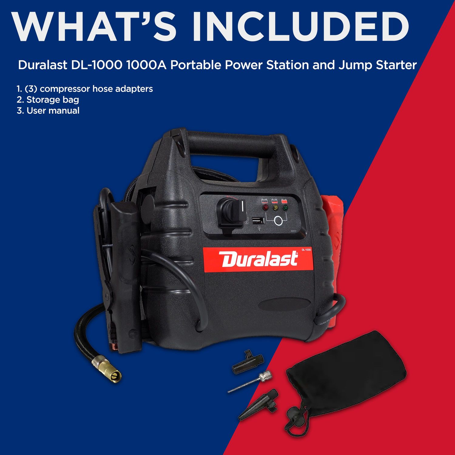 An application scenario or product detail of autozone jump starter with air compressor - Image 5