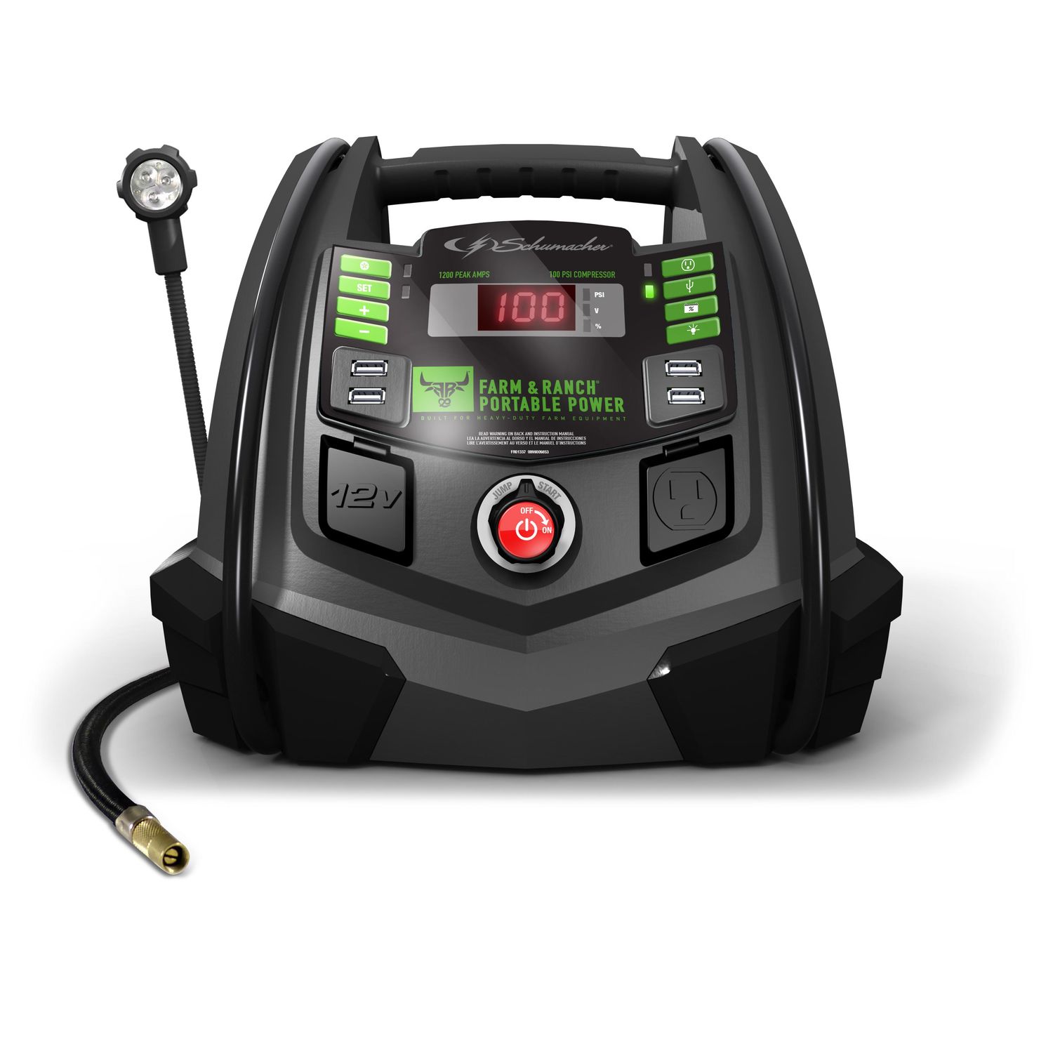 An application scenario or product detail of autozone jump starter with air compressor - Image 22