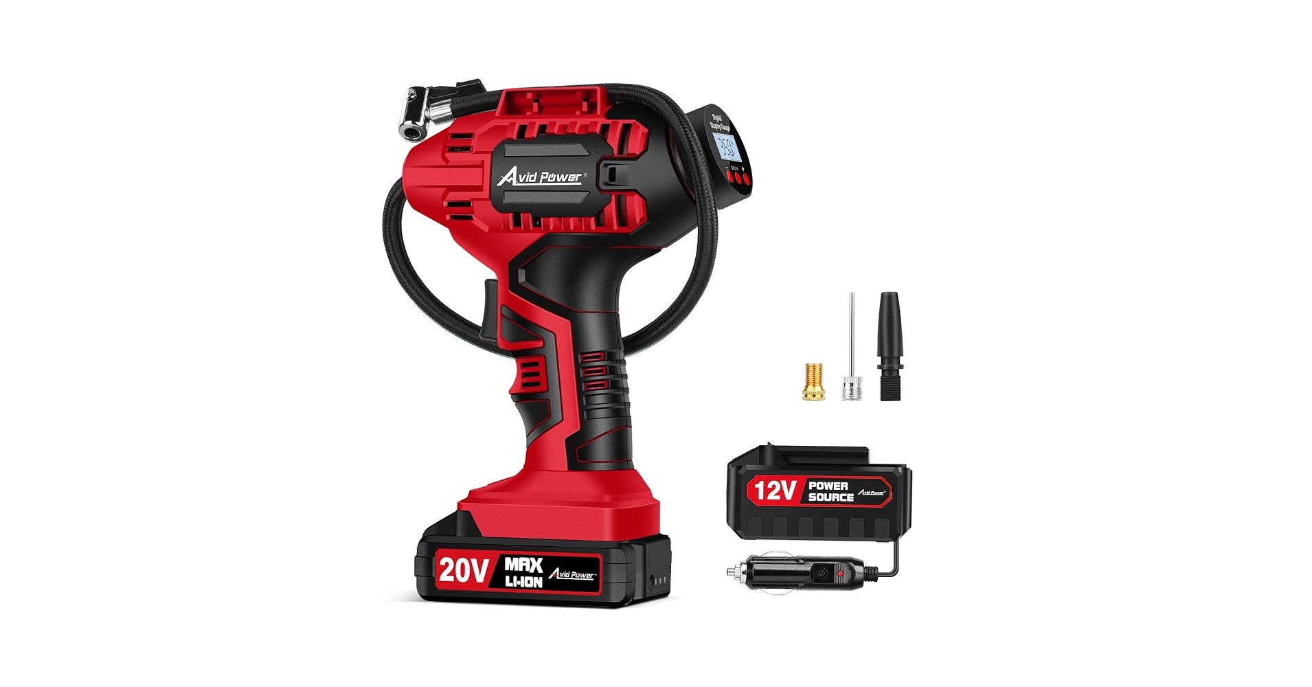 An application scenario or product detail of avid power tire inflator air compressor - Image 6