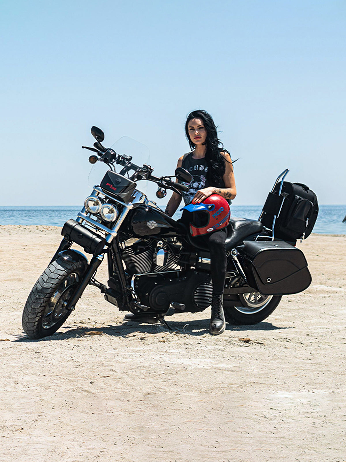 An application scenario or product detail of bar bag harley - Image 14