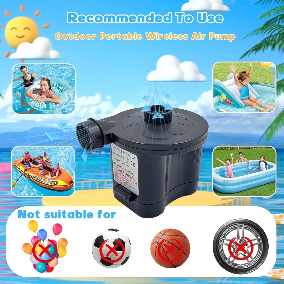 An application scenario or product detail of battery charged air pump - Image 24