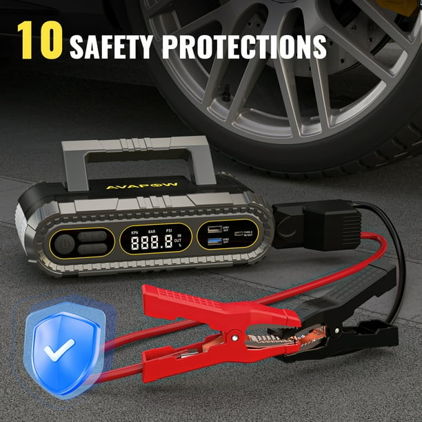 An application scenario or product detail of battery jumper and tire inflator - Image 8