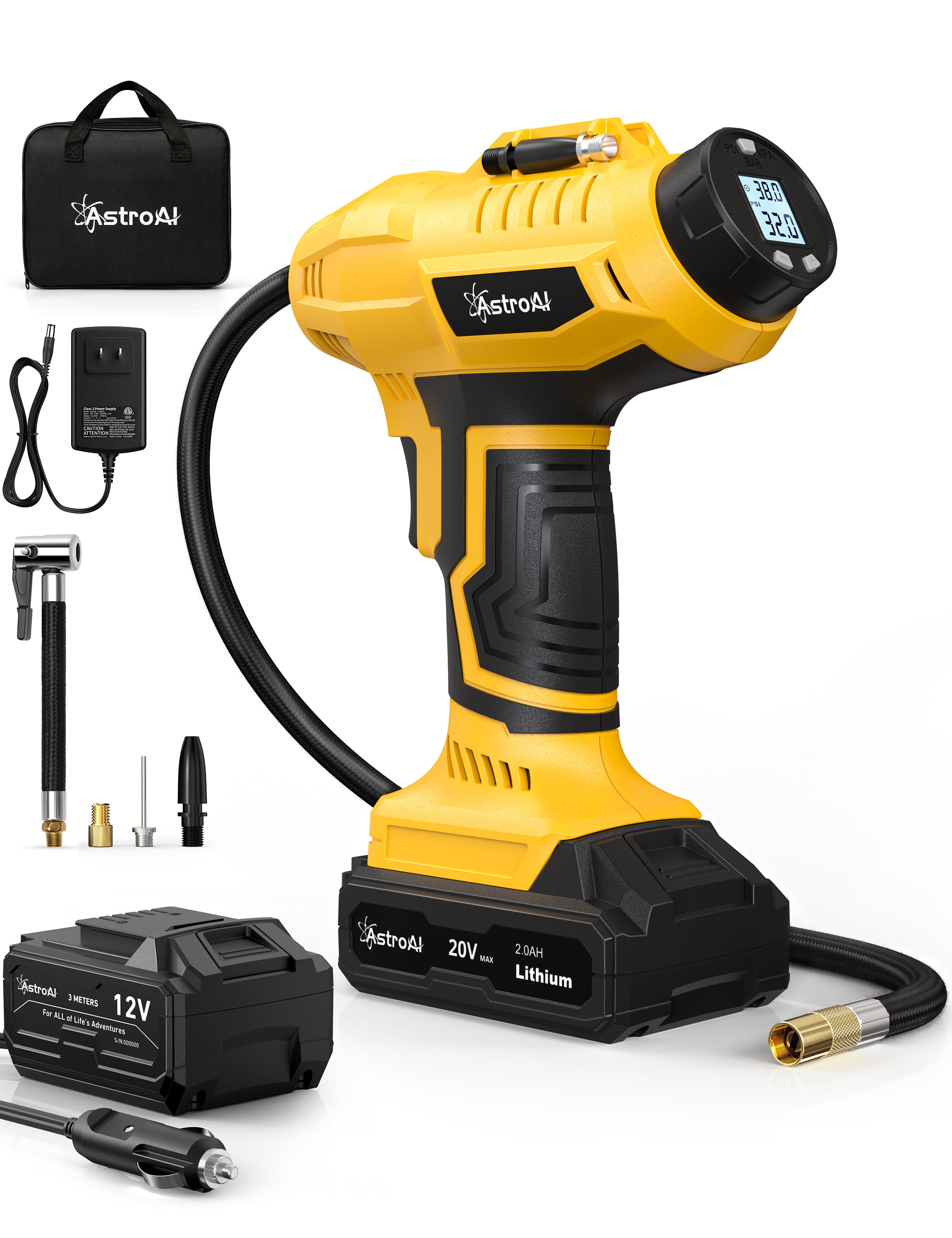 An application scenario or product detail of battery powered tire air pump - Image 8