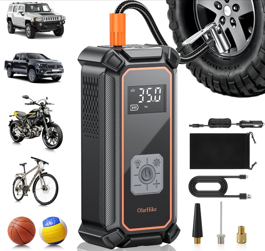 An application scenario or product detail of battery powered tire air pump - Image 17