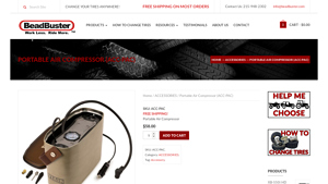 Bead Buster - Portable Air Compressor (ACC-PAC)