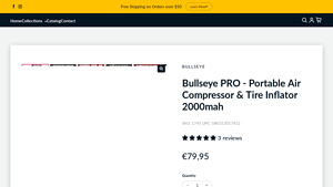 Bell and Howell - Bullseye PRO Portable Air Compressor