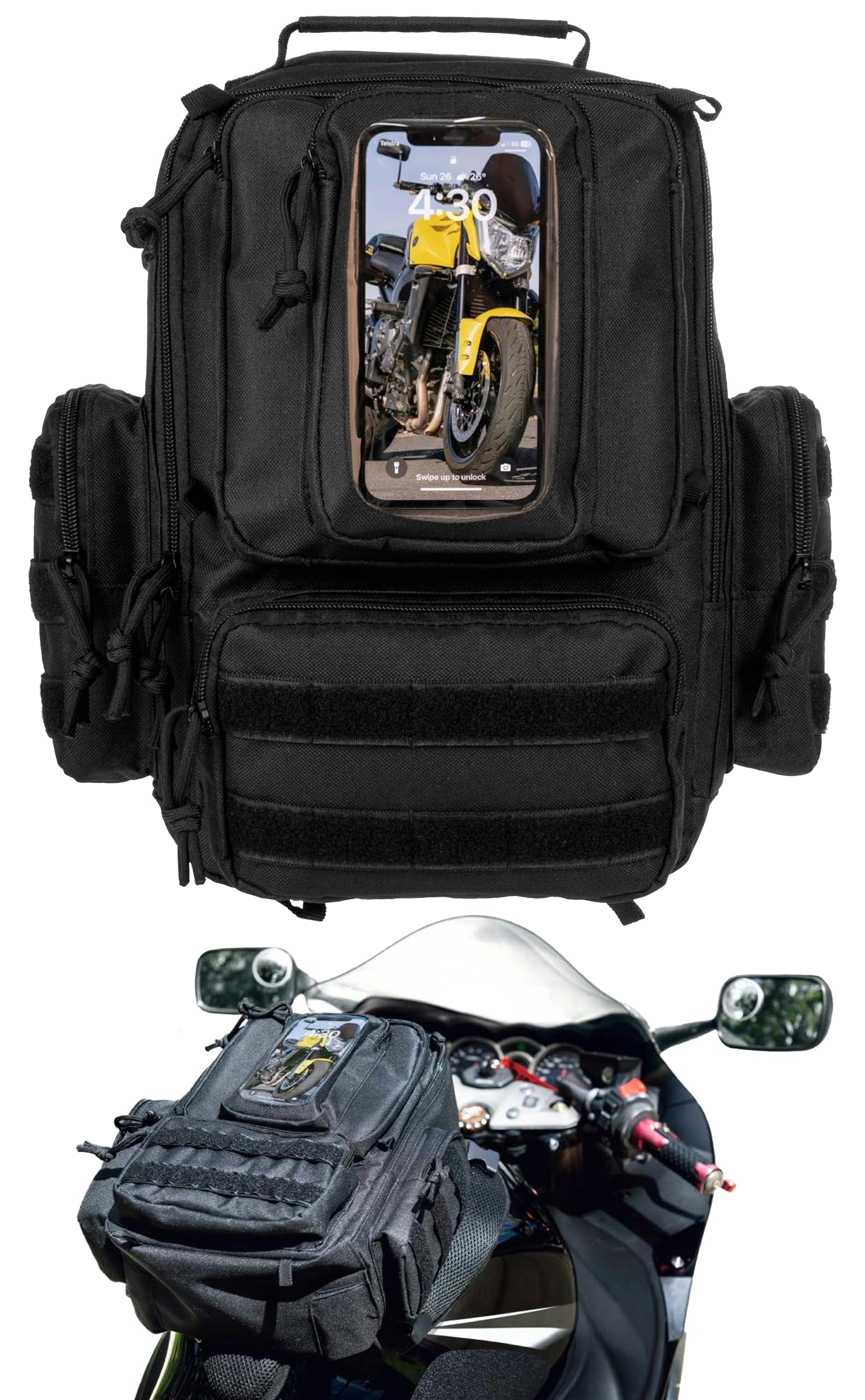 An application scenario or product detail of best bag for motorcycle - Image 6