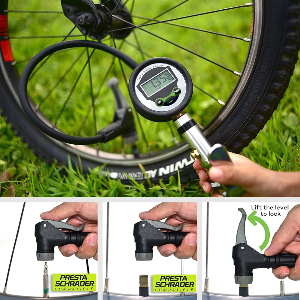 An application scenario or product detail of best bicycle tire inflator - Image 7