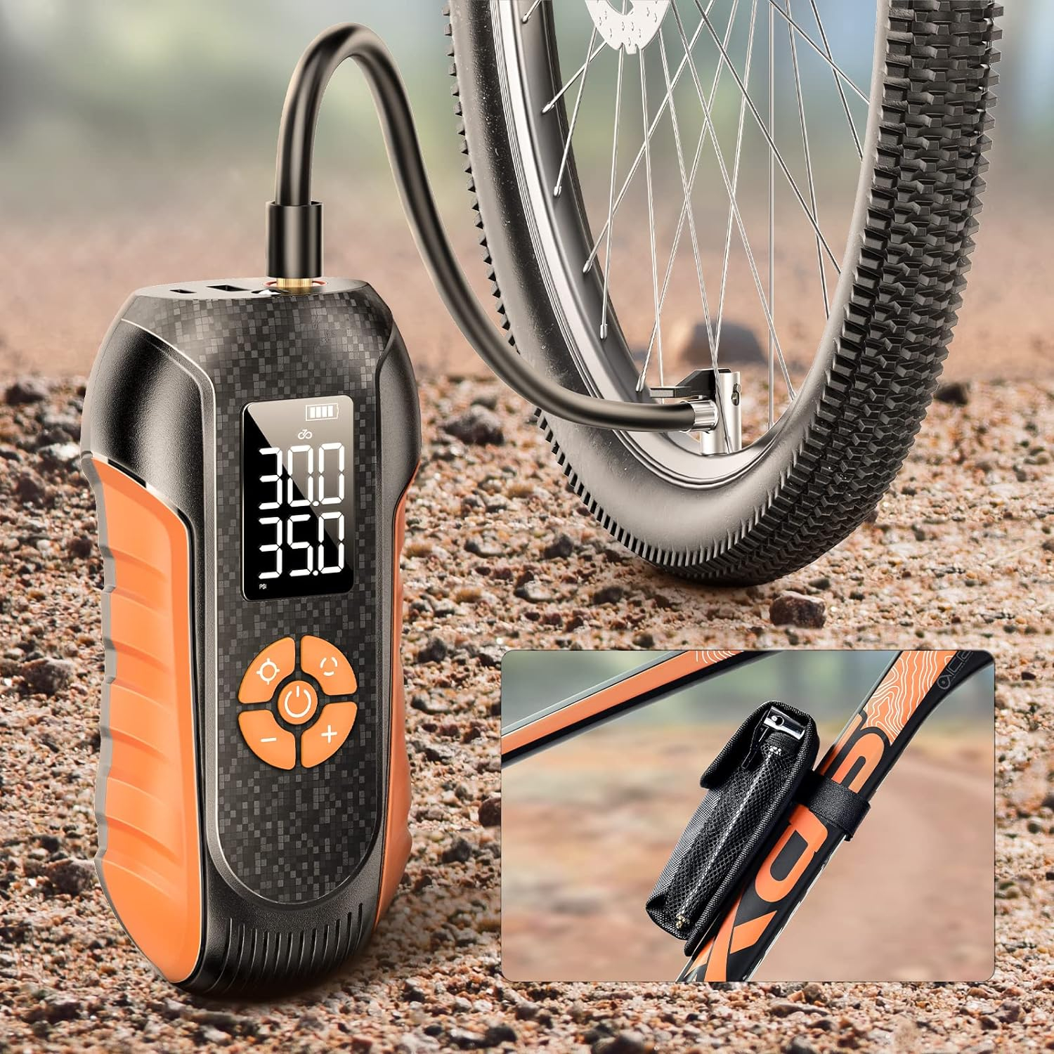 An application scenario or product detail of best bicycle tire inflator - Image 17