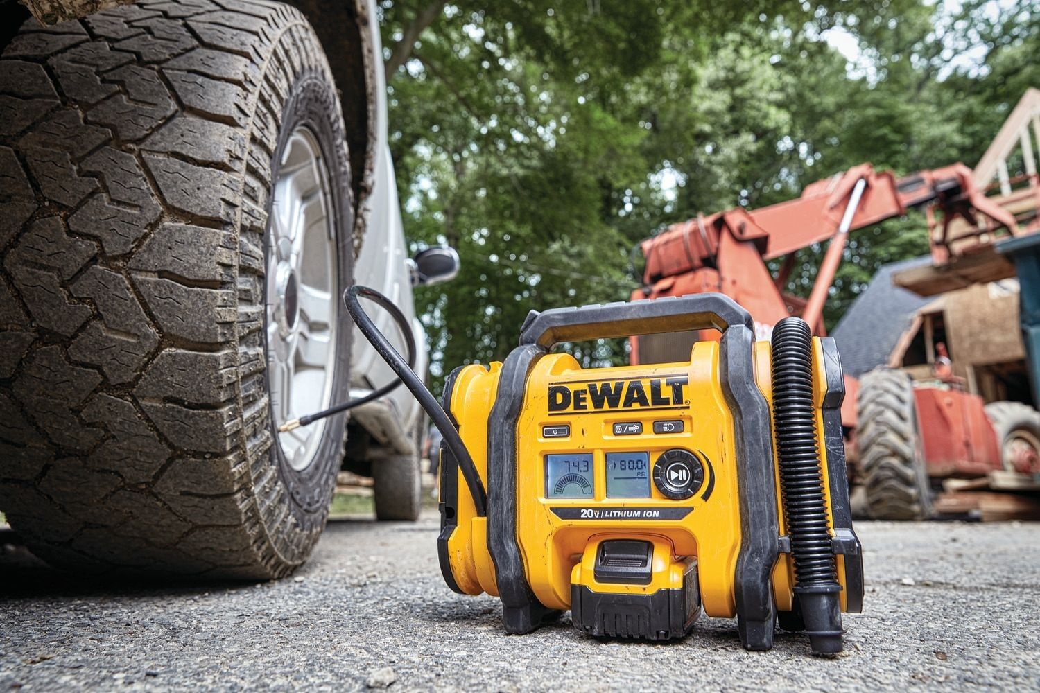 Featured image for the best corded tire inflator guide