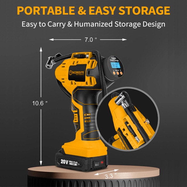 An application scenario or product detail of best cordless bike tire inflator - Image 18