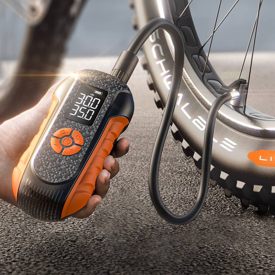 Featured image for the best cordless bike tire inflator guide