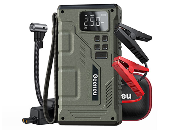 An application scenario or product detail of best jump starter and tire inflator - Image 2