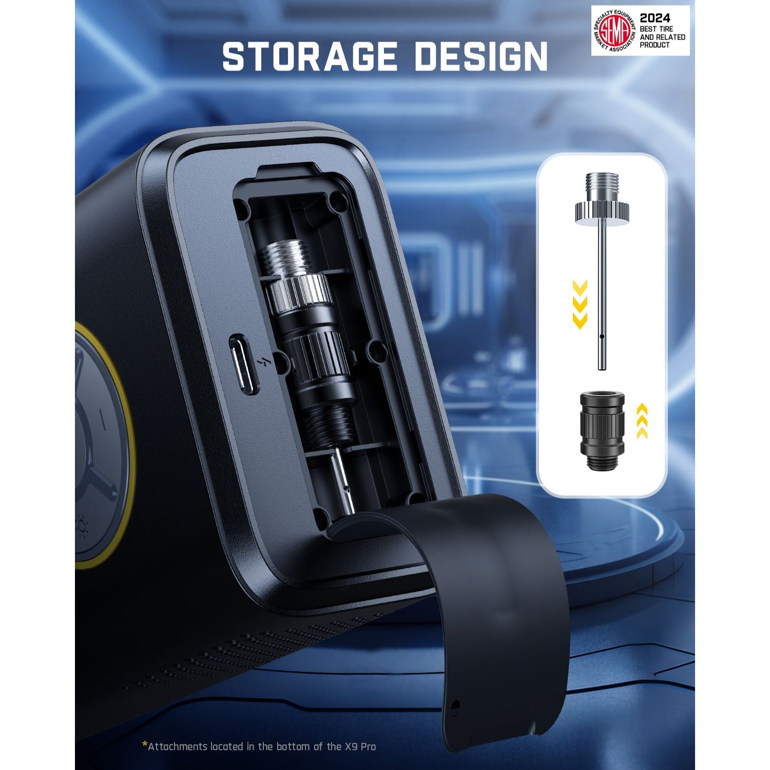 An application scenario or product detail of best portable tire air inflator - Image 12