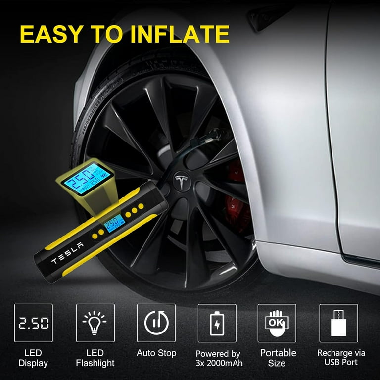 An application scenario or product detail of best portable tire inflator for tesla - Image 8