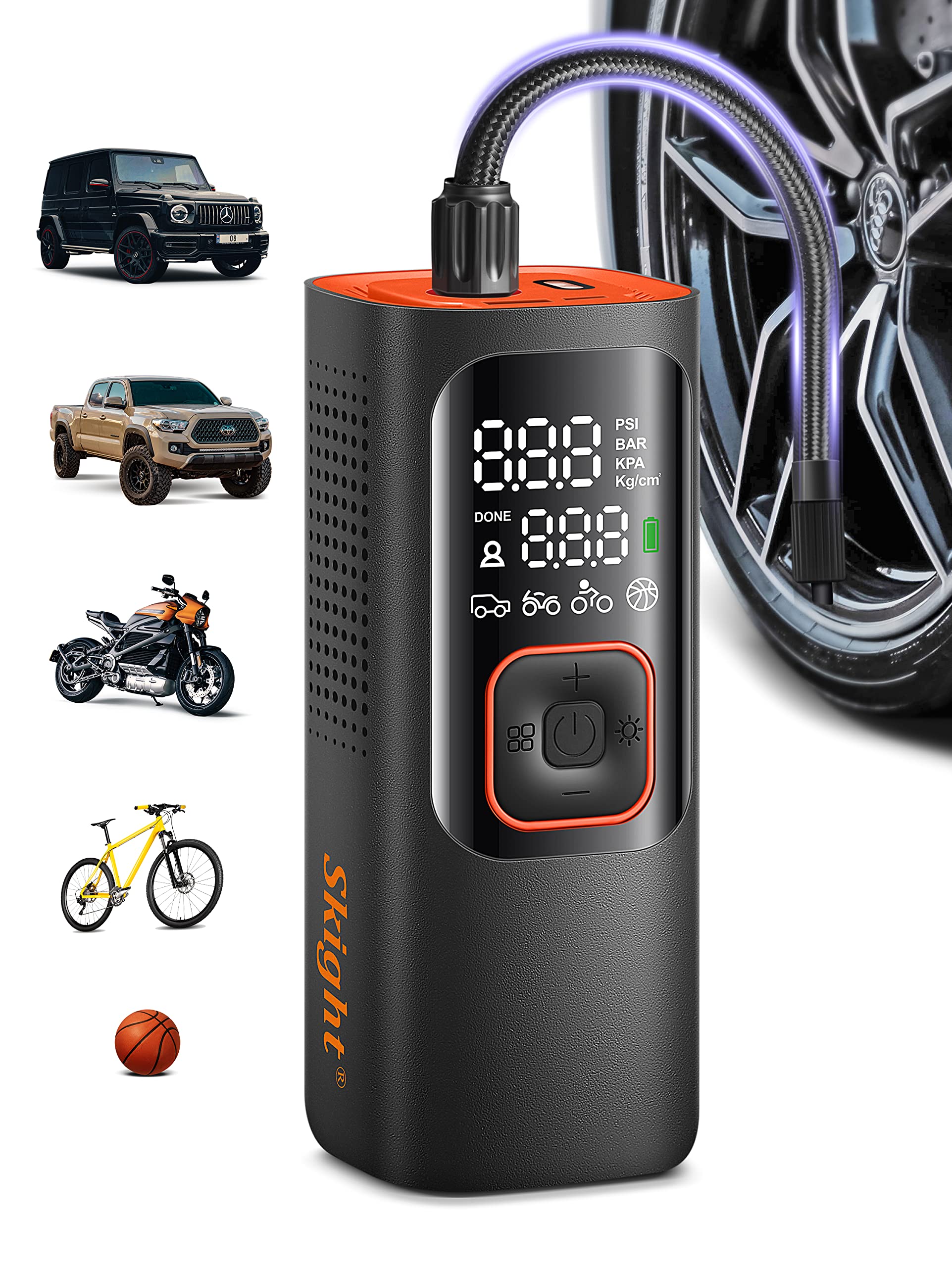 An application scenario or product detail of best tire inflator portable air compressor - Image 9
