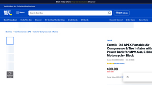 Fanttik - X8 APEX Portable Air Compressor