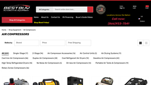Best Buy Auto Equipment - Premium Air Compressors