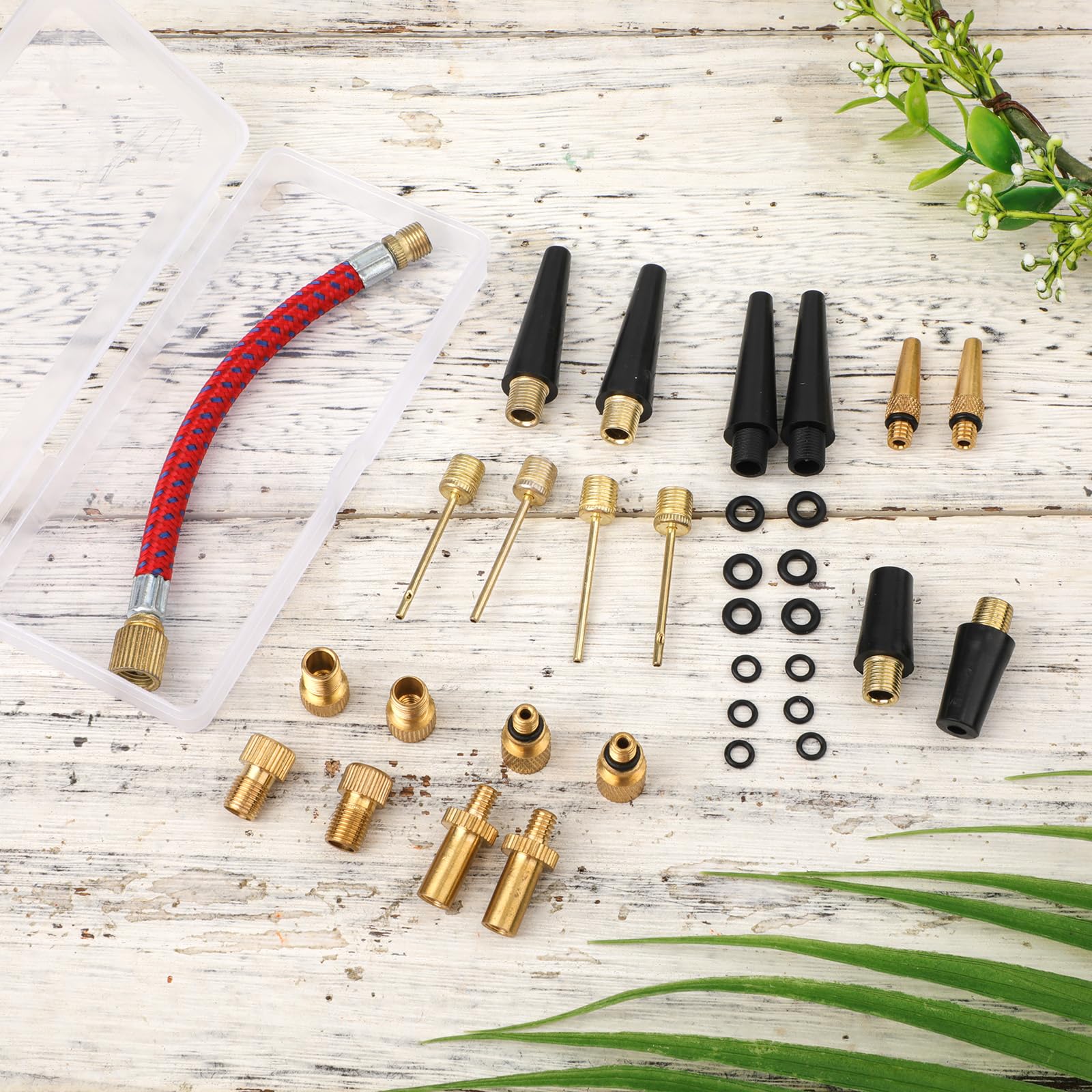 An application scenario or product detail of bicycle tire inflator adapter - Image 14