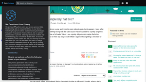 Bicycles - Tire Inflation Guide