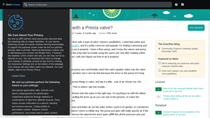 Bicycle Pump - Presta Valve Solutions