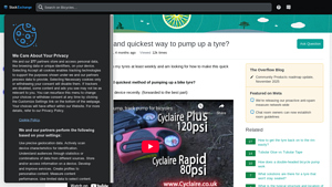 Bicycles - Air Inflation Solutions