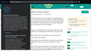 Bicycle Inflation - Presta Valve Solutions