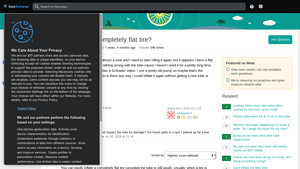 Old Pump - Inflating a Schrader Valve Tire