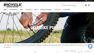 Bicycle Warehouse - CO2 Bike Pumps