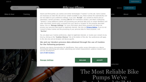 Bicycling - Vibrelli Bike Floor Pump