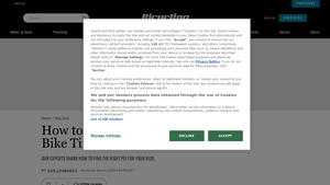 Bicycling - Essential Tire Pressure Guide