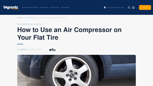 BigRentz - Air Compressor