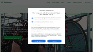 Bike Pump - Global Pump Station Locator
