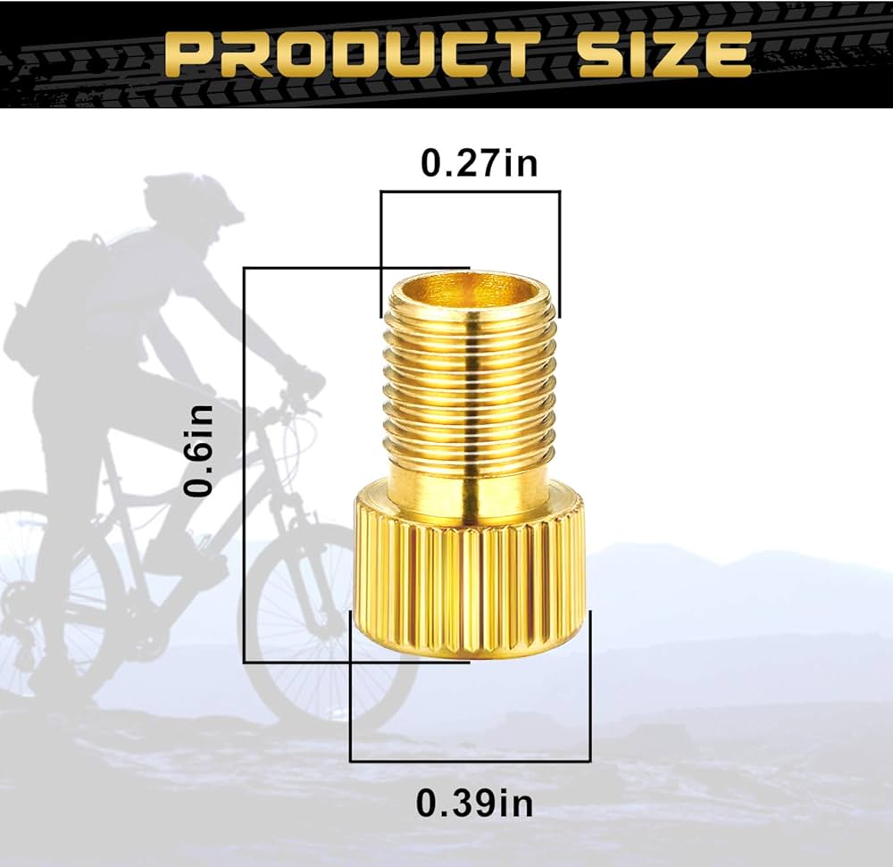 An application scenario or product detail of bike tire inflation adapter - Image 6
