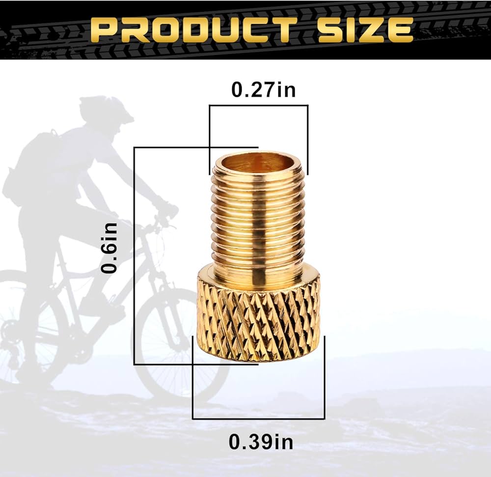 An application scenario or product detail of bike tire inflation adapter - Image 14