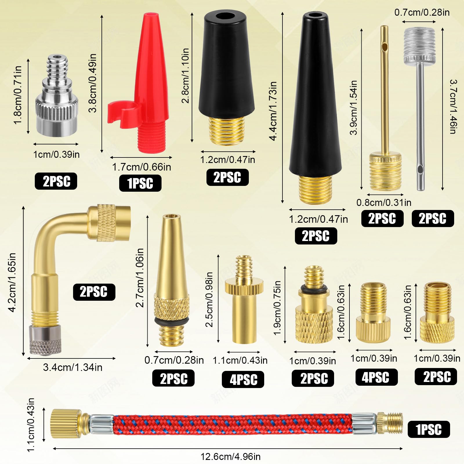 An application scenario or product detail of bike tire inflation adapter - Image 18