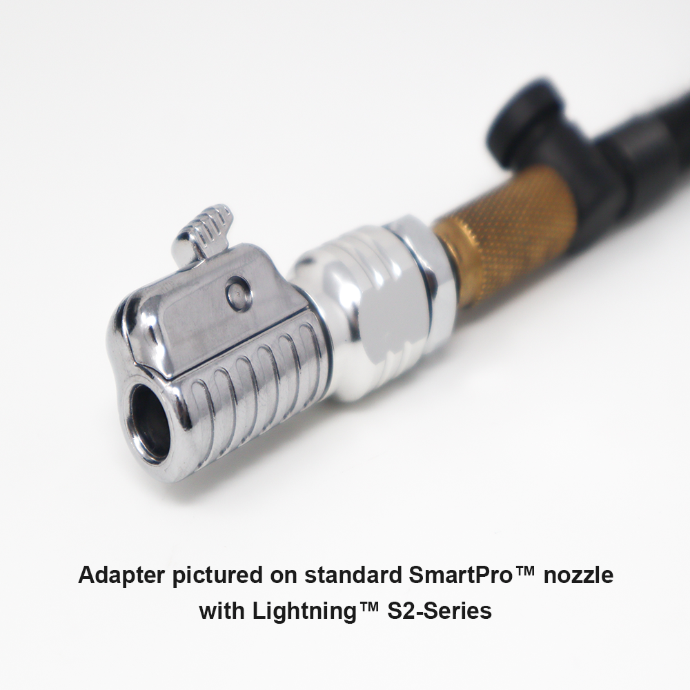 An application scenario or product detail of bike tire inflator adapter - Image 2