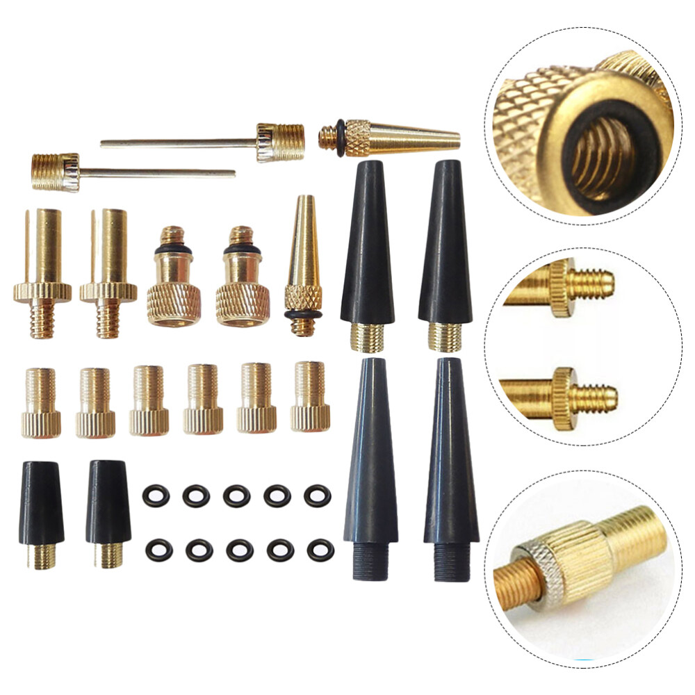 An application scenario or product detail of bike tire inflator adapter - Image 6