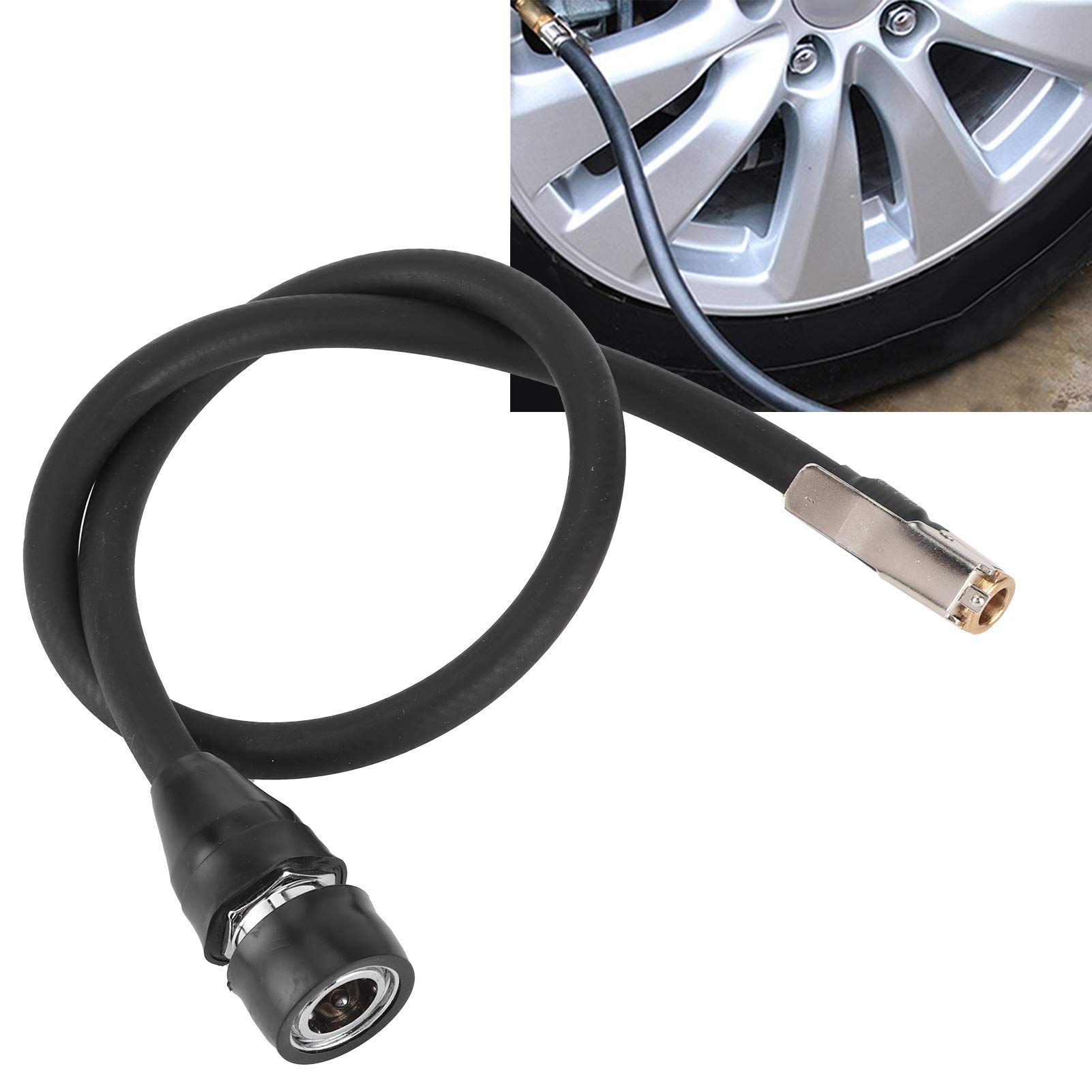 An application scenario or product detail of bike tire inflator adapter - Image 13