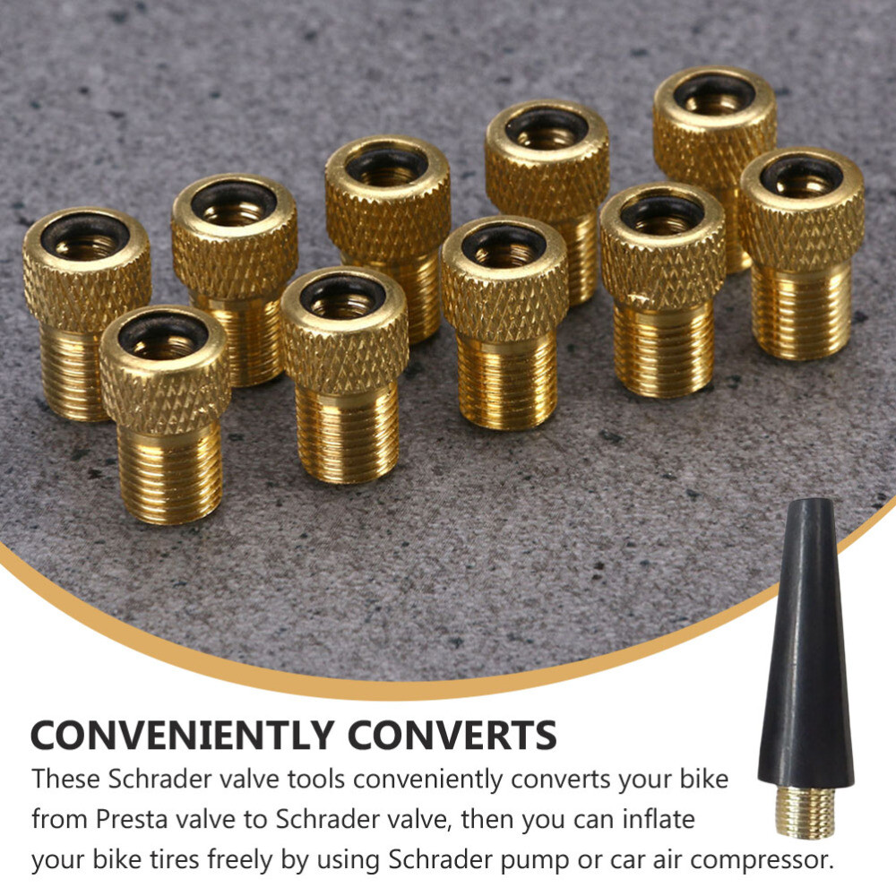 An application scenario or product detail of bike tire inflator adapter - Image 15